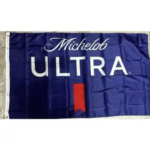 Michelob Ultra Premium Flag - High-Quality Durable Vivid Weather-Resistant Lightweight Banner for Sports Events & Celebrations