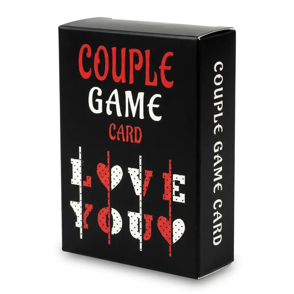 COUPLE GAME:Challenge Card Game, Fun Couple Card Game, Family Fun Game, Party Board Game, Suitable For Party Entertainment, Icebreaker Game, Date Night, Tabletop Games