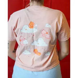 Cloud Kewpie Land - Boxy Crop