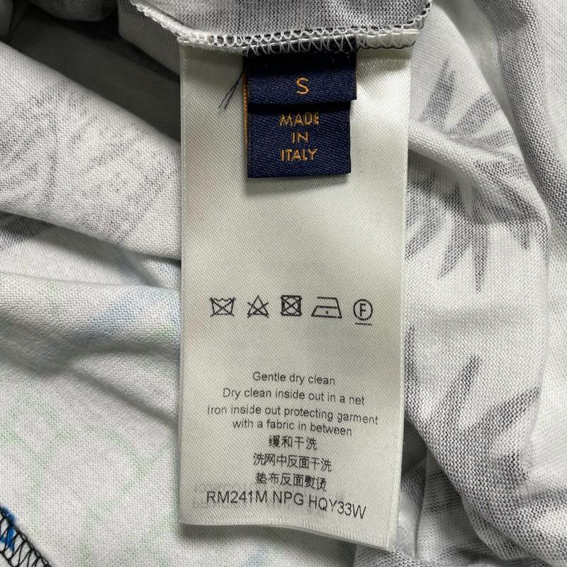 Louis Vuitton Fanzine Short Logo Sleeve Tee Shirt Multi