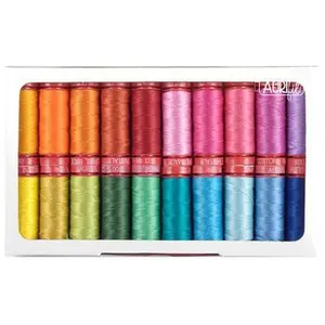 AURIFIL 12 WT 55 YD HAND EMBROIDERY THREAD (MULTIPLE COLORS)