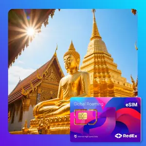 【Thailand eSIM】 7-30 Days High-Speed Data I 5G/4G Compatible I Same- Day Issuance & Reliable Support I RedexSIM