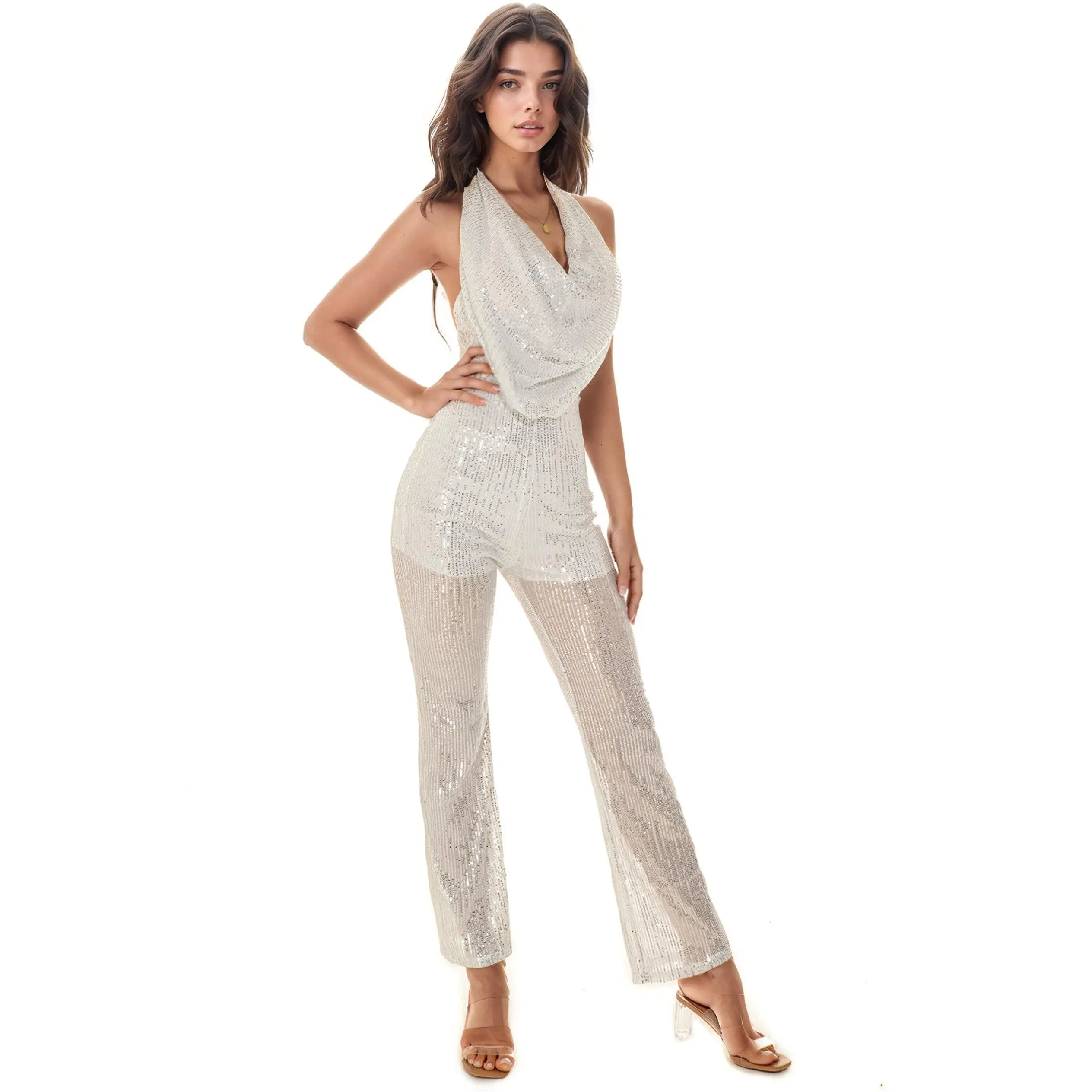 Glam Glitter Jumpsuit
