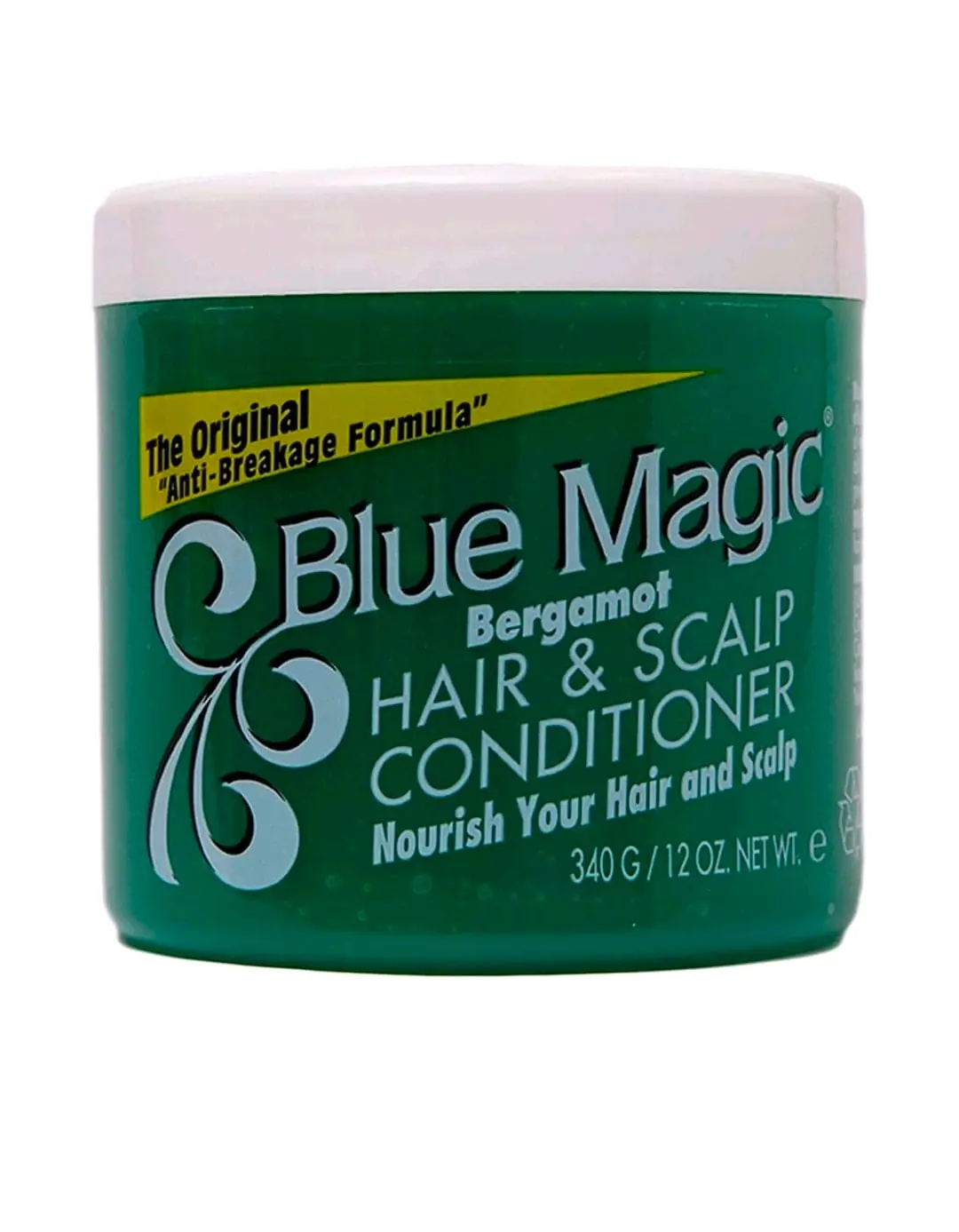 This is Blue Magic Bergamot Hair & Scalp Conditioner (12 oz / 340 g).