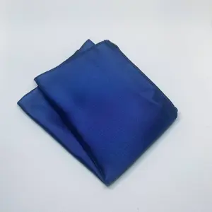 Navy Solid Pocket Square