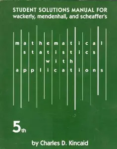 USED-Mathematical Statistics with Applications (Student Solutions Manual) by Dennis Wackerly (Paperback)