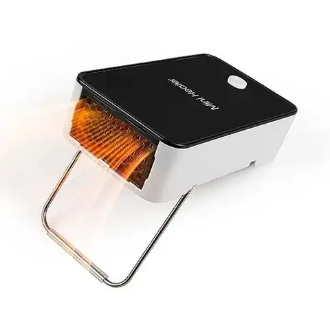 Joytutus Portable Handheld Mini Car Heater Fan - Compact Desktop Warm Air Blower with Adjustable Heating Temperature, Easy to Use and Store Automotive Electrical Appliance for Workers in Cold Environments