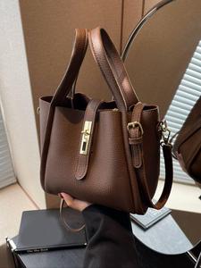 women's elegant minimalist handbag, trendy vintage bag, chic all-match handbag for daily & work use, soft durable handbag, tote handbag