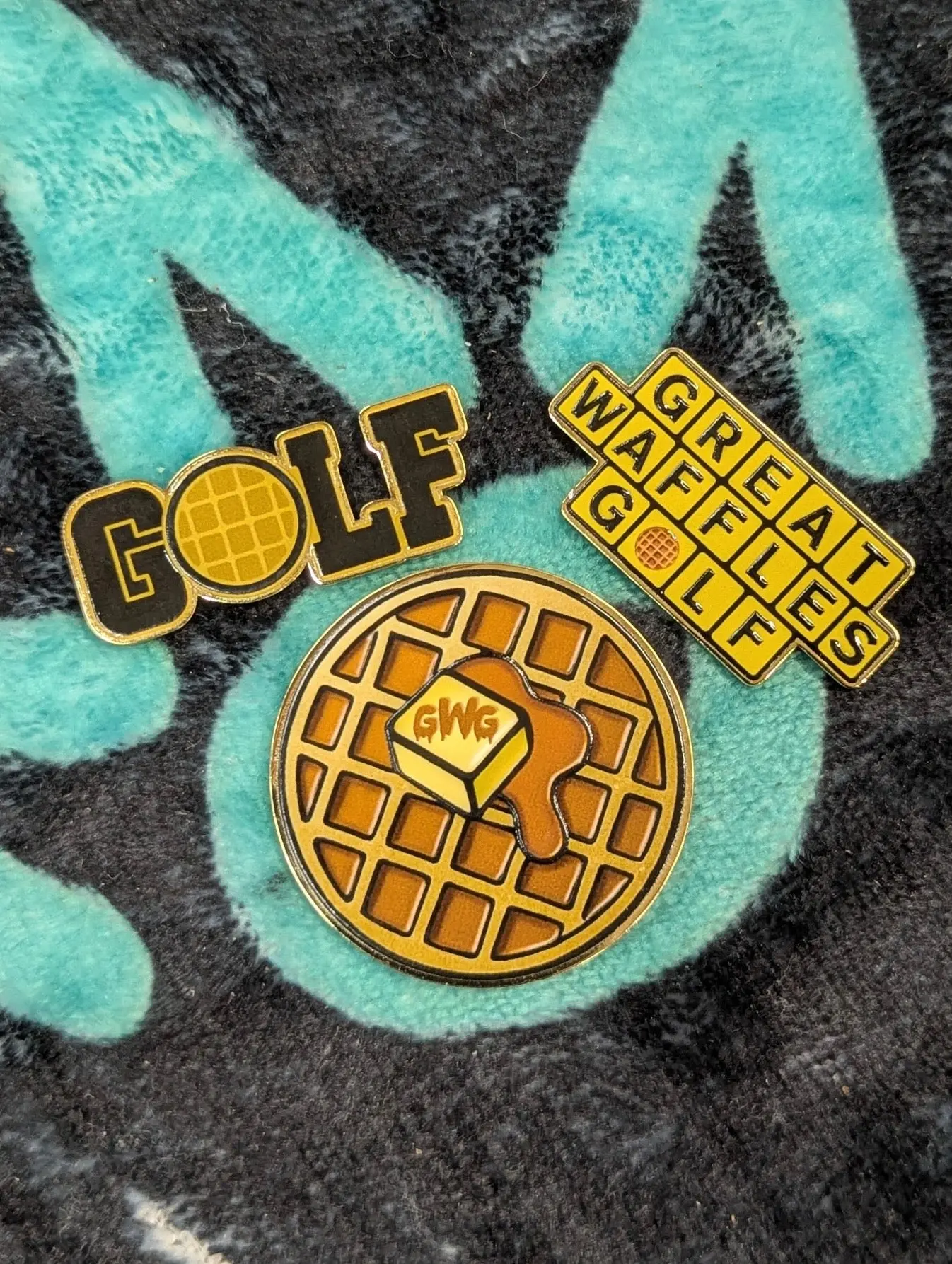 Great Waffles Golf Custom Ball Markers