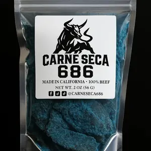 CARNE SECA - AZUL FUEGO