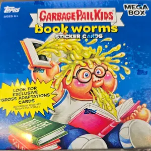 GPK Book Worms Mega Box 10 Spot Pick Your # Break! Gross Adaptations, #'d Parallels,  Autographs & Printing Plate Hunt! Live Rip & Ship!