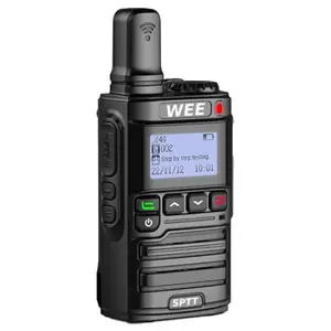 SimplePTT WEE Global Walkie Talkie - Worldwide Communication Device for Travel Business & Emergency - Easy to Use for Beginners & Experts
