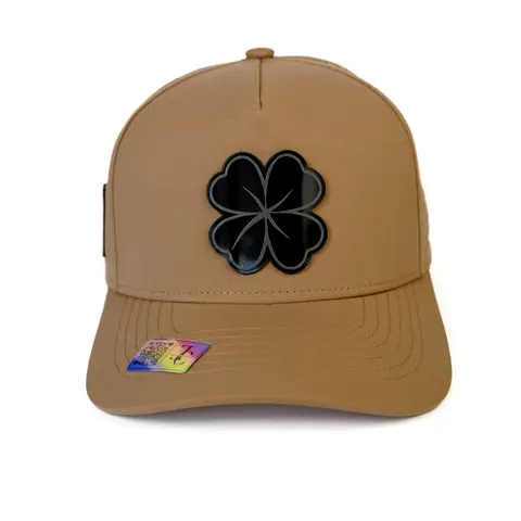 Clover Plate SnapBack hat-khaki hydro