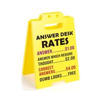 ANSWER DESK RATES