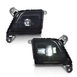 Fit For 2019-2022 Chevy Silverado 1500 New Generation LED Fog Lights Lamp Black