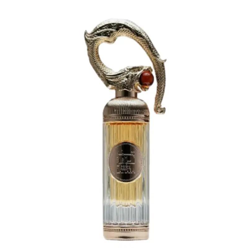 Lattafa Sehr Eau De Parfum 3.4FL.OZ For Men - Woody Floral Musk Fragrance with Bitter Almond & Cinnamon Top Notes
