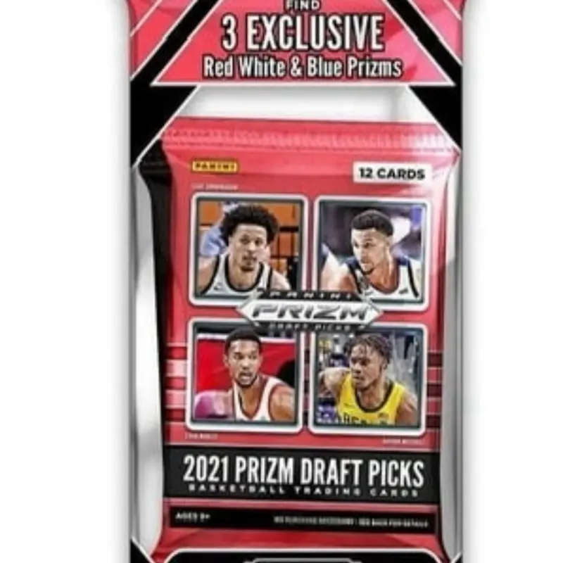 2021 NBA Prizm Draft Picks Cello (bonus pack red white blue prizms)