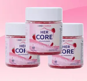 S(HE)VERRA Women's Multivitamin Gummy - Vitamins A, D,C, E, Biotin, Folic Acid - Adult Chewable Vitamin,Blissful Berry Flavor, 60 Gummies, 30-Day Supply  Healthcare, Dietary, Supplement, Fitness, Edible, Optimum