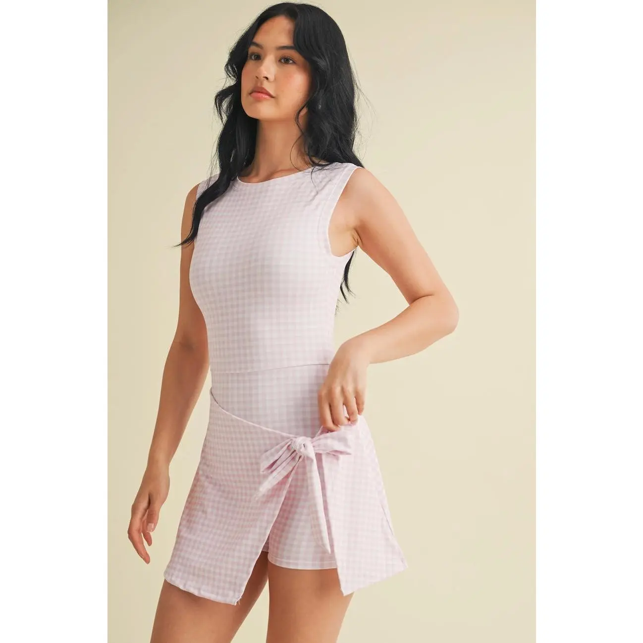 uniqlo gingham dress - TikTok Shop