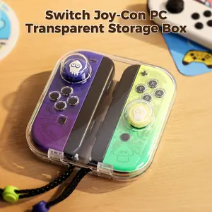 IINE Switch Joy-Con PC Transparent Storage Box For Nintendo Switch Joy-Con