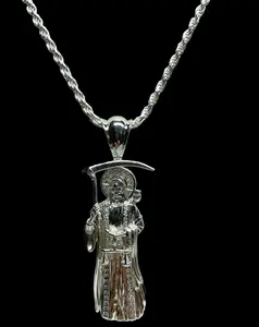Santa Muerte (925 Sterling Silver)