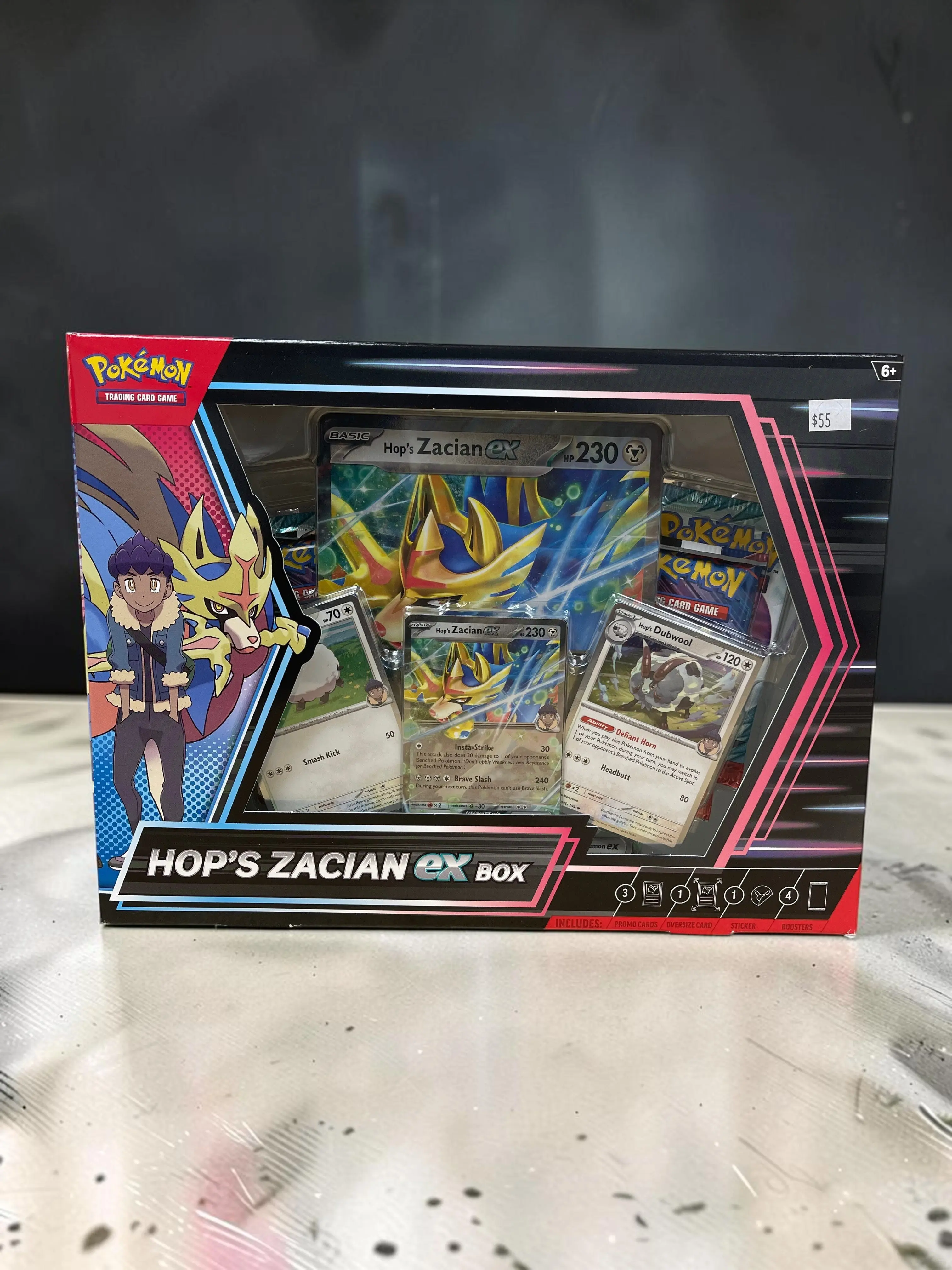 Pokémon TCG: Hop’s Zacian EX Box