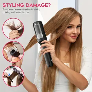 Rechargeable Cordless Multifunctional Hair Trimmer, Split Ends Hair Trimmer to Remove Damaged Hair, Repair Hair Care Treatment, USB Rechargeable Split Ends Hair Clipper for Household Use, Hair Trimming Device, Hair Care Tool, 500mAh Battery Capacity