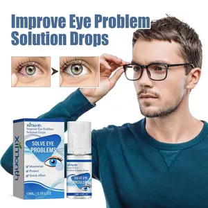 Ximonth Myopia Eye Drops Hydrate Moisturizing Gentle Eye Care Relief for Fatigue Stinging Redness Blurred Vision with Bee Honey Soothing Lotion Moisture Moisturizer