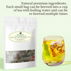 Chicory And Gardenia Tea Body Treatment - Natural Herbal Formula for Aromatherapy and Skin Care in Vegan Packaging