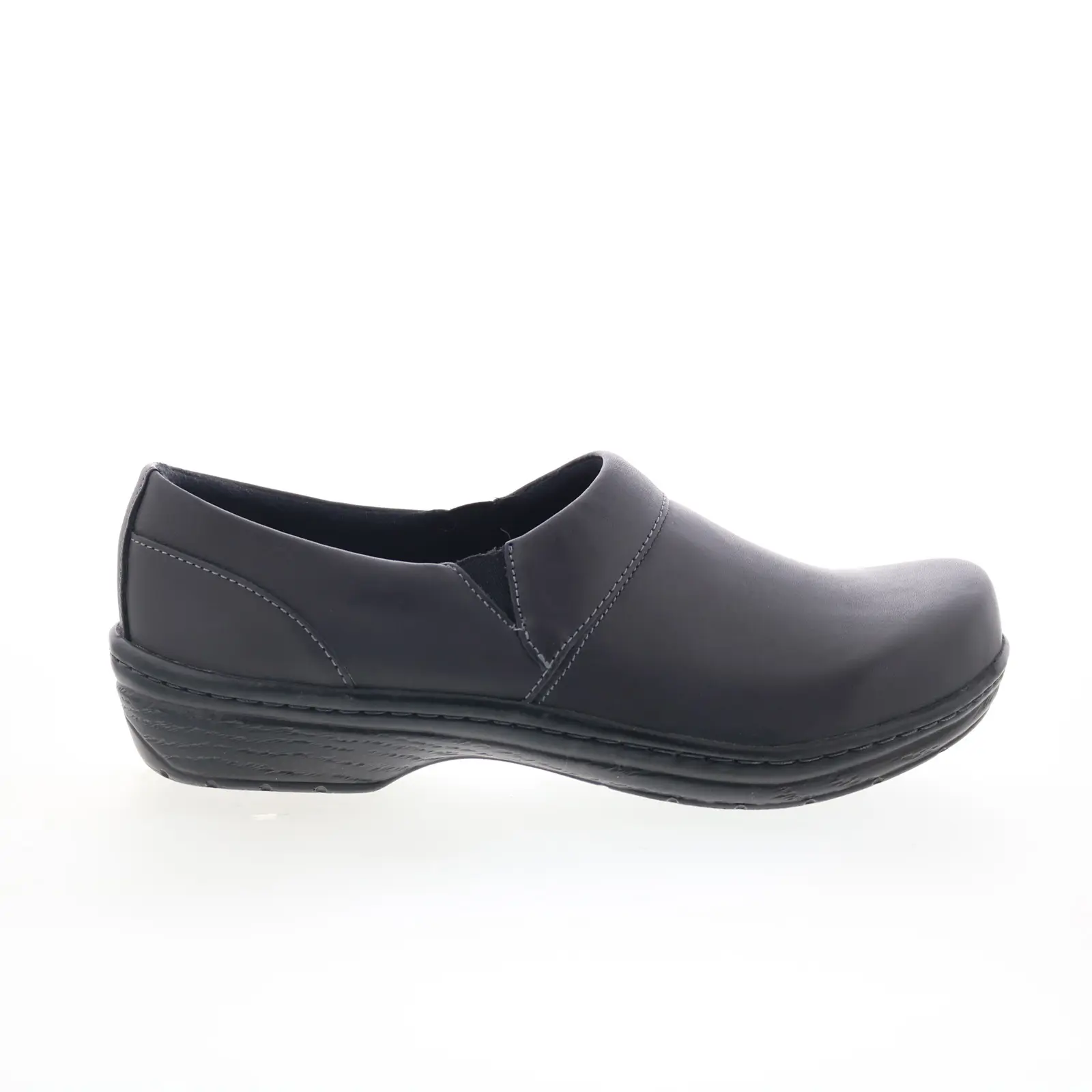 Klogs Mission MISSION Womens Brown Leather Clog Flats Shoes
