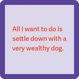 Wealthy Dog Coaster