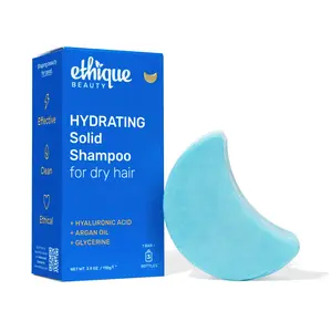 Ethique Hydrating Shampoo - For Dry Hair - Hyalurionic Acid, Argon Oil, Glycerine