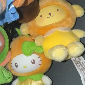 TOPTOY SR Characters Fruit & Vegetable Series | Cute Mini Plush Keychain Blind Box | Surprise & Collectible, Ideal for Daily Carry & Gifting，Surprise & Collectible,Perfect for Bag & Keys Decoration，Perfect New Year Gift