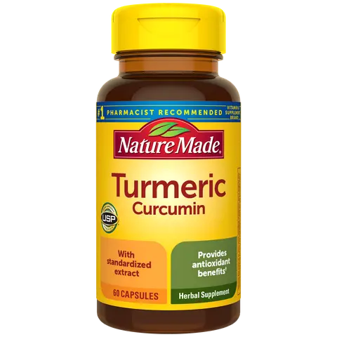 500 mg Turmeric Curcumin Capsules