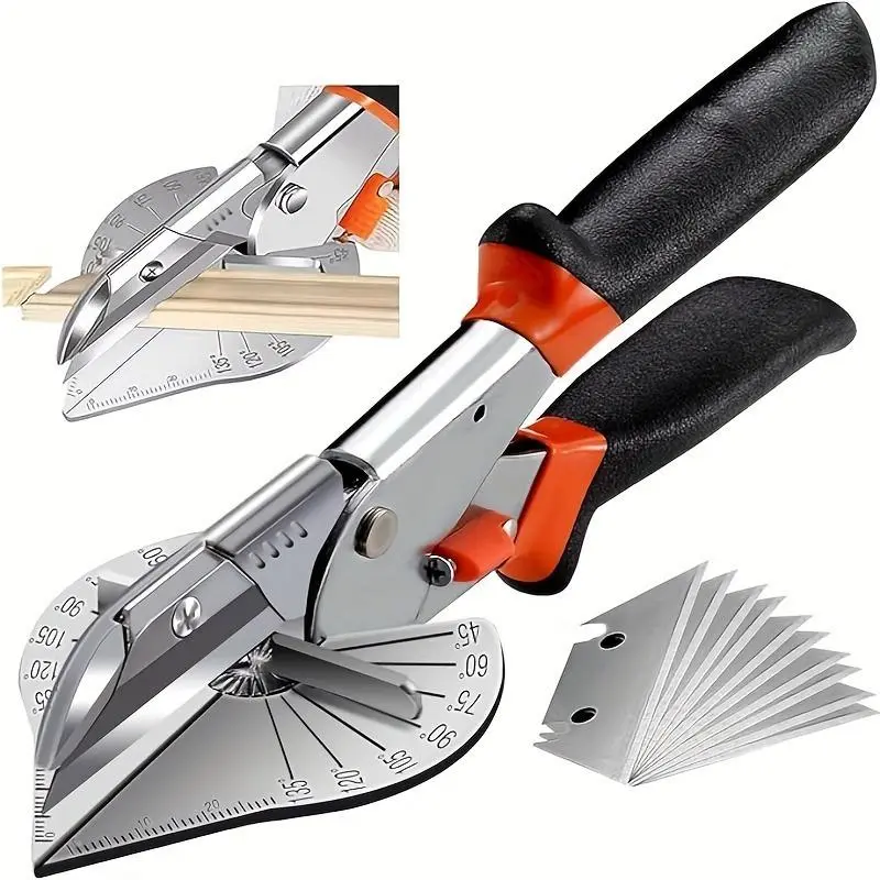 Multi-Functional Angle Cutting Tool Adjustable Proportion Handheld Cutter Household Precision Multi-Purpose Hand Tool Construction Tool