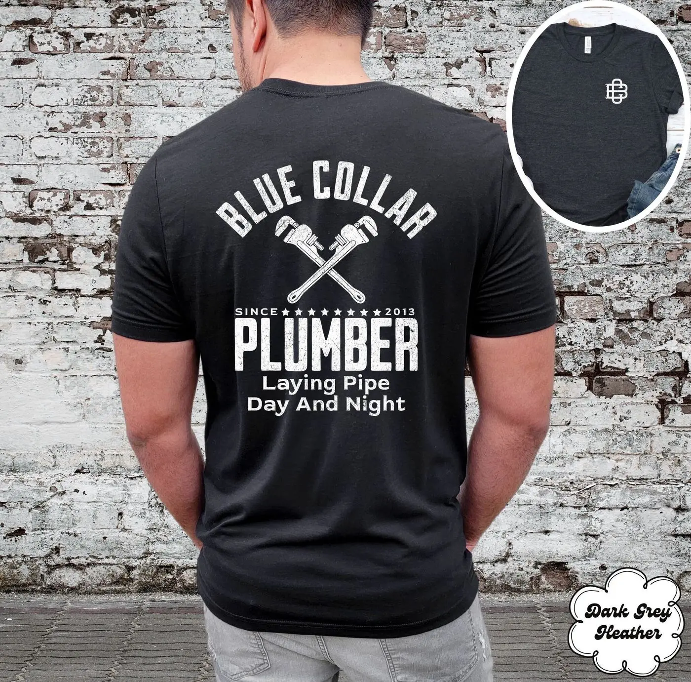 Custom Plumber Shirt, Plumber Gift, Blue Collar Shirt, Blue Collar Gift, Plumbing Shirt Plumber Dad Shirt, Fathers Day Gift For Plumber Dad