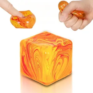 Stress Relief Malt Candy Ice Cube Toy, Office Learning Stress Relief Item, Elegant Gift, Molded Malt Candy Ice Cubes, Squeeze Fun, Stress Relief Fidgeting