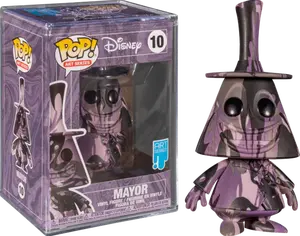 Funko Pop! Mayor 10 Art Series Nightmare Before Christmas in Pop Stack Vinyl Figure in PopShield Protector