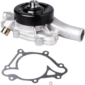 AW7160 Professional Water Pump Kit with Gasket for Dodge Ram1500 Dakota Durango Jeep Grand Cherokee, 3.9L V6 5.2L 5.9L V8 Engine, OE Replacement