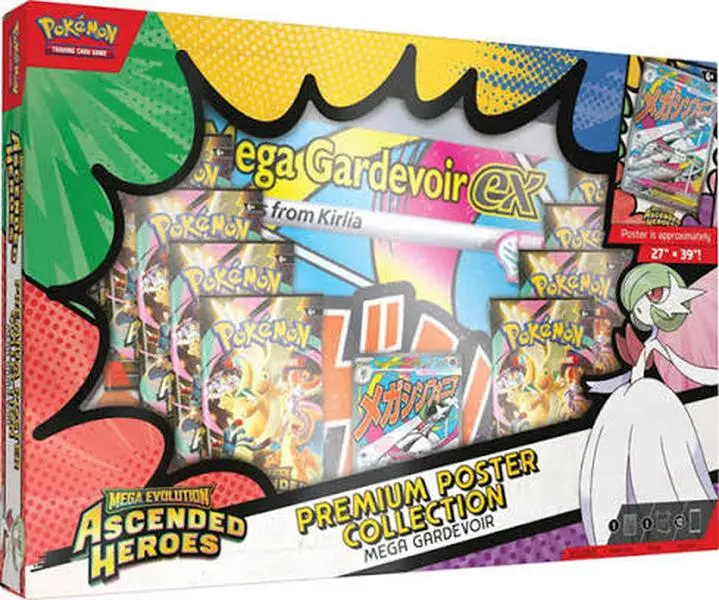 Pokemon Premium Poster Collection: Mega Gardevoir Ascended Heroes