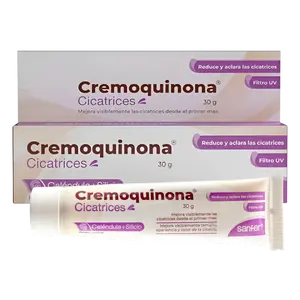 Cremoquinona Cream – Calendula + Silicon – 30g (cicatrices)