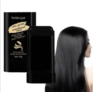 Bosuya Ultimate Hair Dye Comb 20ml Waterproof Disposable Gentle Application Fast Replenishment Long Lasting Color Does Not Fall Out Haircare Blonde Highlights 01#Black Moisture Salon