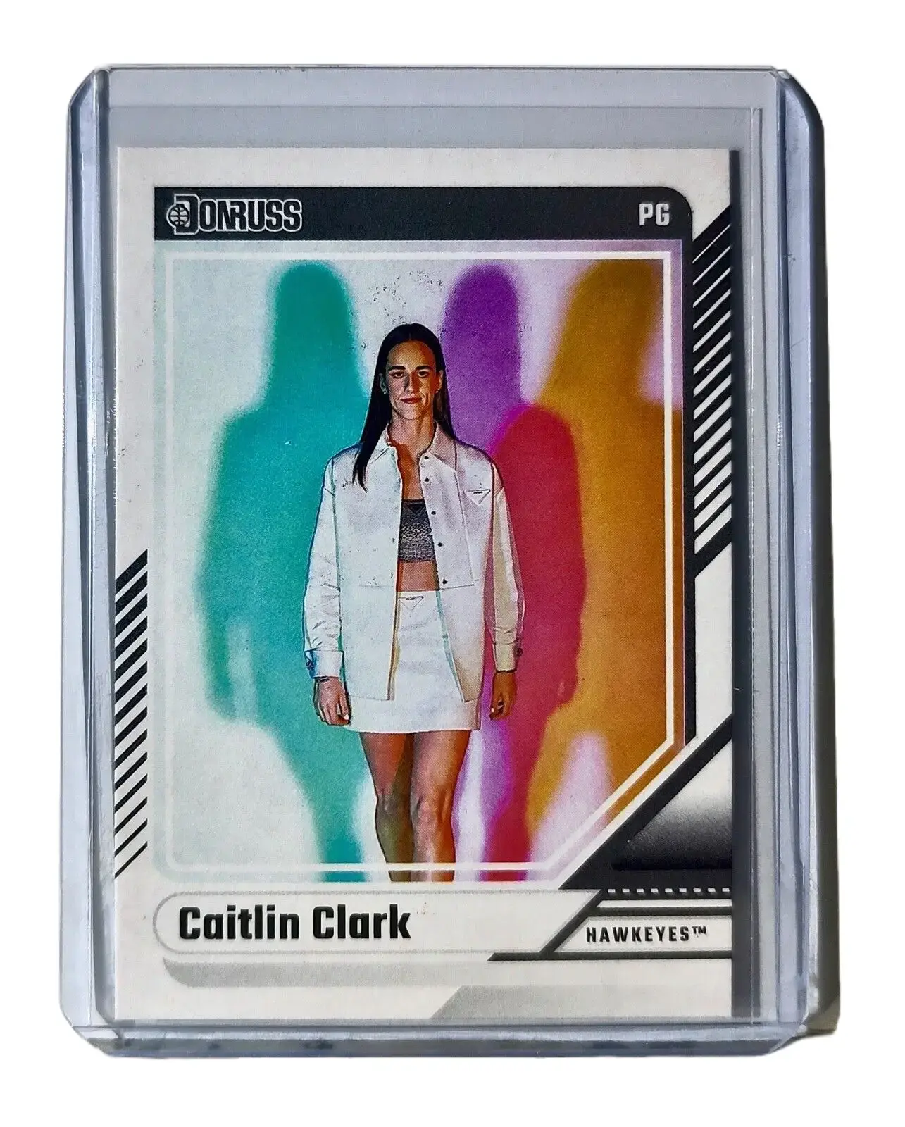 2024 Caitlin Clark Panini Donruss #1 Basketball Card Iowa Hawkeyes