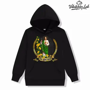 San Judas Tadeo Mexican Hoodie/Sweatshirt/T-Shirt – Saint Jude Sunflower Oversized Hoodie, Latino Catholic Faith Graphic Hoodie/Sweatshirt/T-Shirt, Religious Streetwear for Men & Women