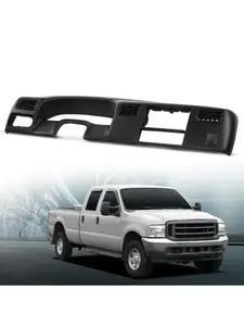 Dash Cluster Radio Bezel Trim Panel Fit For 1999-2004 Ford F250 F350