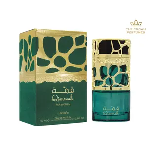 Lattafa Qimmah for Women Eau de Parfum – 3.4 OZ (100 ML) | Elegant & Long-Lasting Oriental Floral Fragrance​