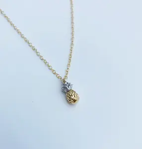 OAHU Tiny Pineapple necklace