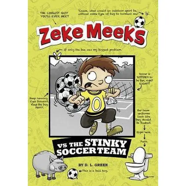 USED-Zeke Meeks Vs the Stinky Soccer Team by Green, D. L. (Paperback)