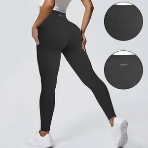 Women's High Waist Leggings - Full Length Cropped Soft Yoga Pants for Fitness, Daily Outdoor Exercise