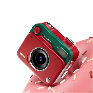 CCD Retro Mini Digital Camera for Beginners 32GB Memory Card Optional Compact Point-and-shoot Camera Support High-definition Video And Photos